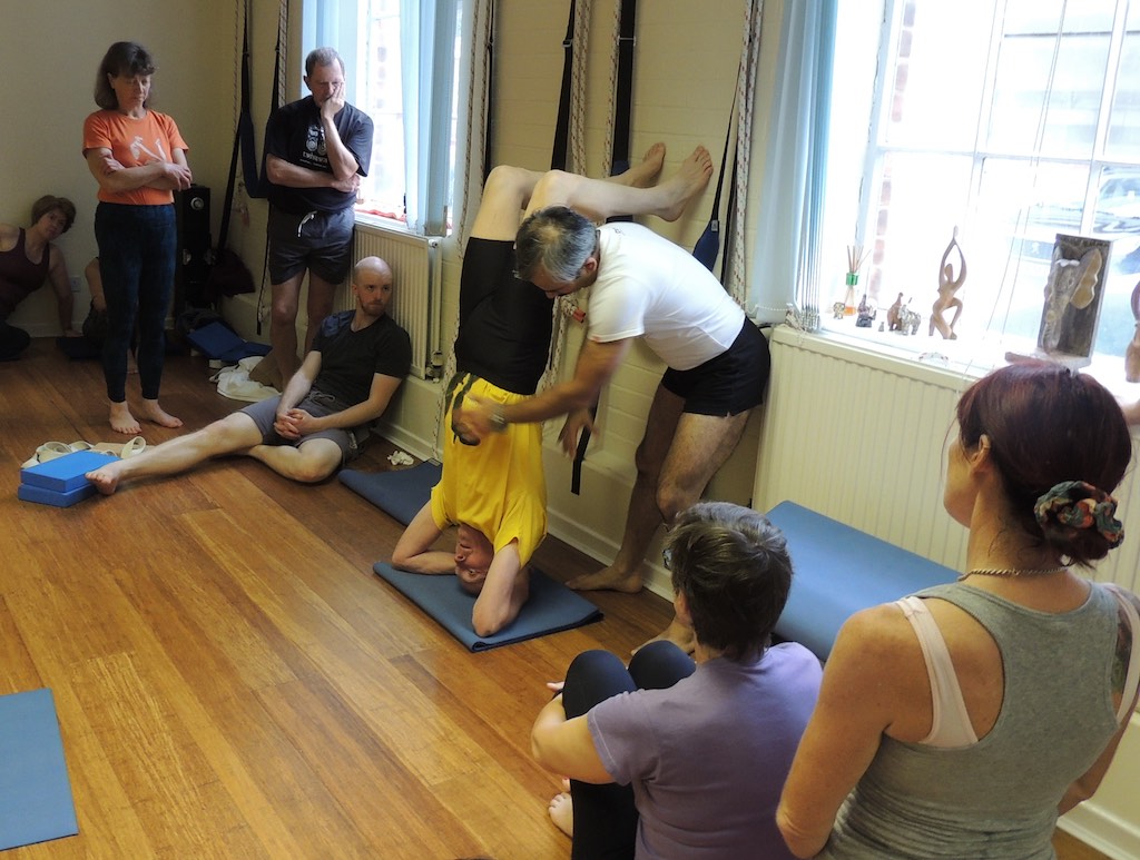 Participants Workshop Congleton Iyengar Yoga Centre